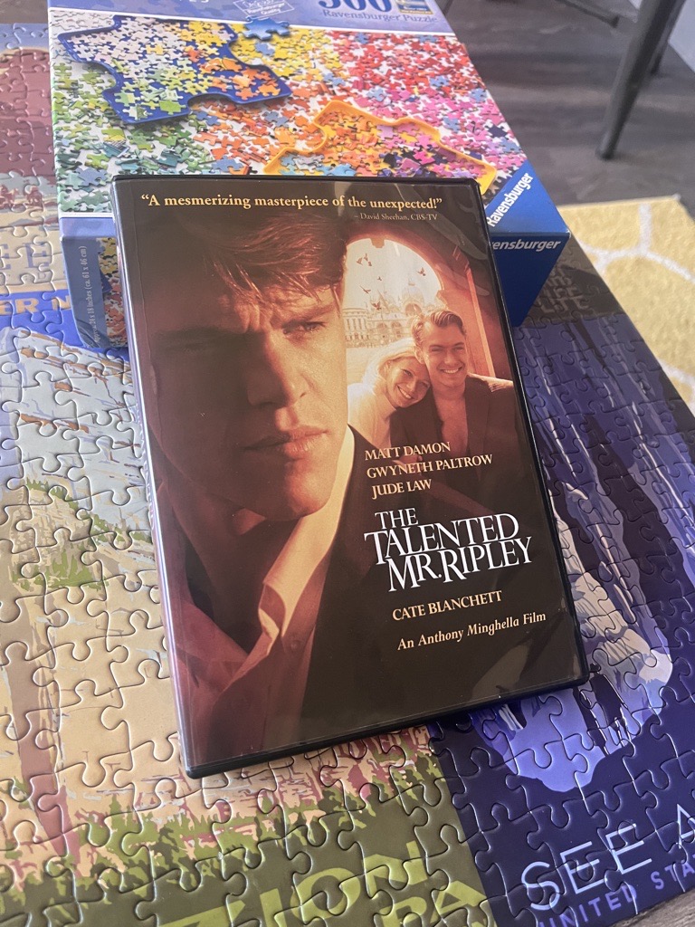 The DVD case of The Talented Mr. Ripley